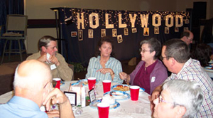 Fun discussing ideas with others.
