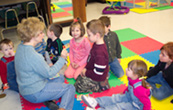 Learning a Bible verse in preschool!