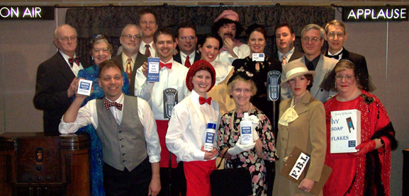 Cast from Signing Off at WWPP Radio
