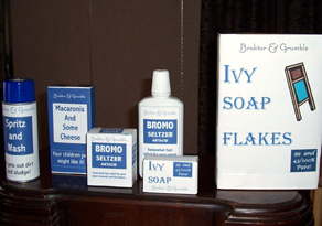 Products for our muder mystery dinner theater.