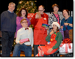 Cast from Christmas Play.