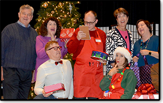 Cast from Christmas Play.